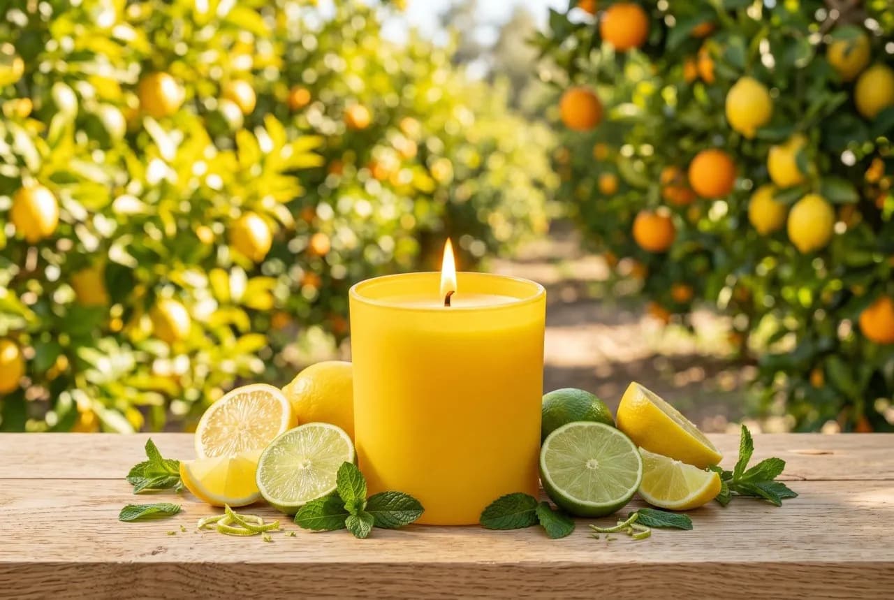 LEMON PUNCH Aroma Candle Potpourri420